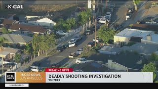 Homicide investigation launched after man fatally shot in Whittier