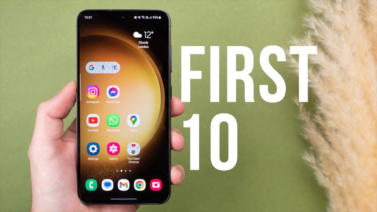 ⁣Galaxy S23 - First 10 Things To Do! (Tips & Tricks)