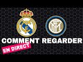 Real madrid  inter  quelle chane pour regarder en direct gratuitement realmadrid intermilan