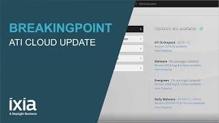 BreakingPoint ATI Cloud Update Feature