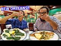 New Orleans - HUGE FOOD TOUR!! Green Oysters, Mufuletta, Jambalaya, + Po’boys!!