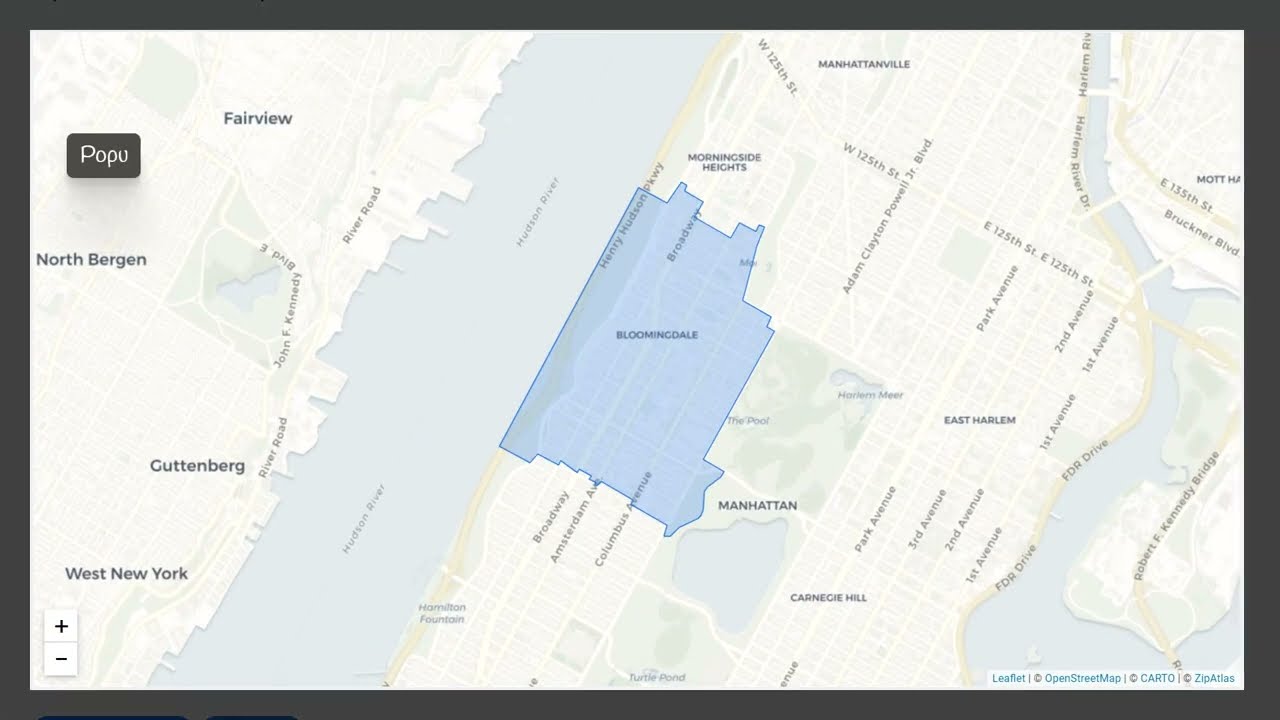 Zip Code 10025 NY Social Economic Profile YouTube Zip Code 10025 NY Social Economic Profile YouTube