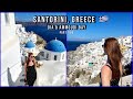 SANTORINI, Greece Vlog! 🇬🇷 Day Visit to STUNNING Oia & Ammoudi Bay plus Thira & More Greek Food