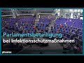 Debatte im Bundestag zur Parlamentsbeteiligung bei Infektionsschutzmaßnahmen am 29.10.20