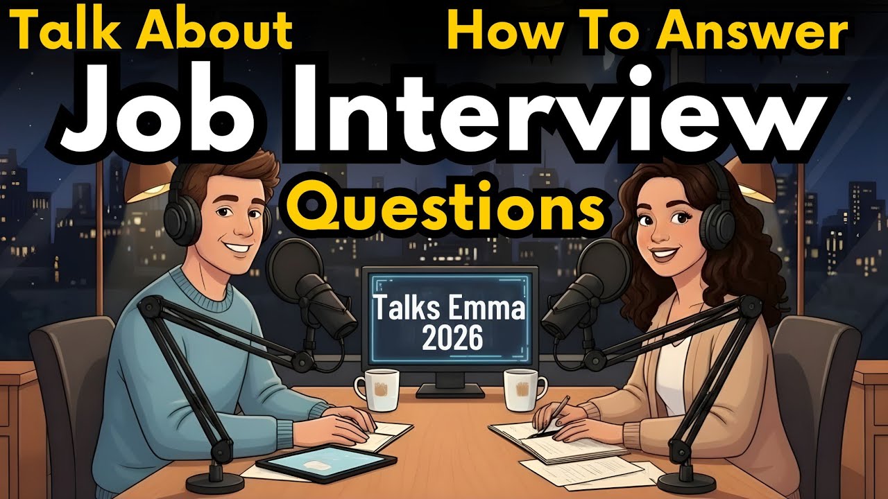 Learn English for Job Interviews | Common Questions & Answers Practice (Beginner Podcast)