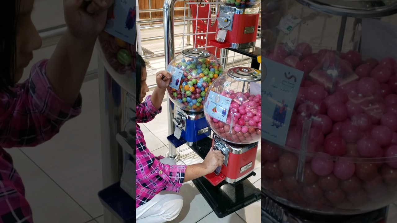 🎰🤑#gumballmachine #vendingmachine #shortsvideo #short