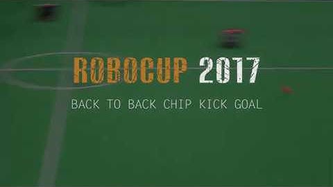 Epic Back to Back Chip Kicks I RoboCup 2017 | SSL