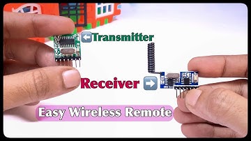 How to use 433 mhz QIACHIP easy RF transmitter & receiver module