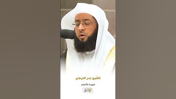 سورة الأنعام الشيخ بدر التركي 🍃