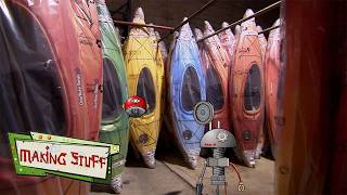 How Kayaks are Made Making Stuff FULL EPISODE Scholastic STEAM