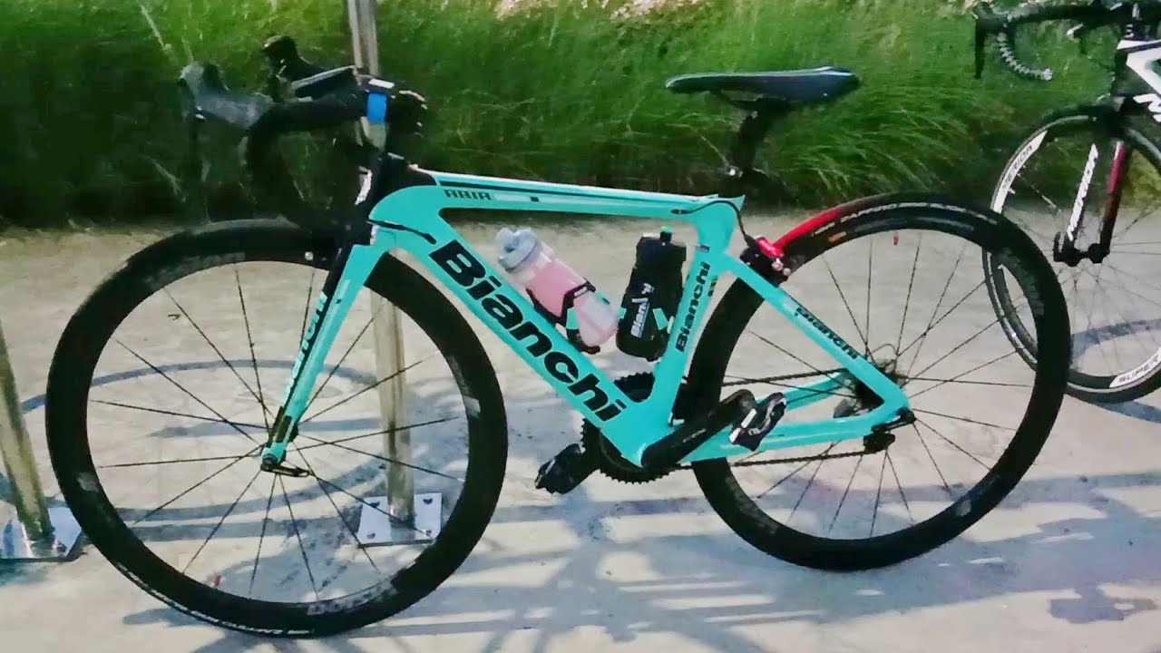 BIANCHI ARIA 2020 รุ่นใหม่สุด ราคาครึ่งแสน มือหนึ่ง เบา ปั่นเร็ว เจอะพี่สาวใจดีสุดสวยปั่นจักรยานฉิว