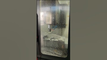 CNC Lathe Precision Machining: Watch Coolant & Metal Chips in Action! #precisionengineering  #cnc