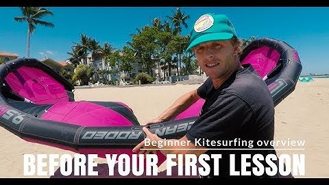 Video to watch before your first kitesurfing lesson (Basic kitesurfing overview)