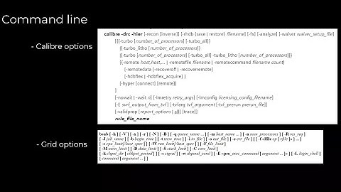How to Simplify and Optimize Calibre Jobs Configuration and Invocation