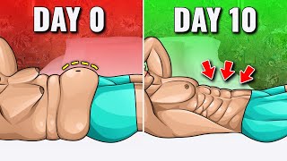 Do This In Bed To See Your 6 Pack Appear!