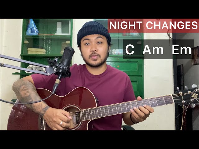 Chord Gampang (Night Changes - One Direction) Arya Nara (Tutorial Gitar) class=