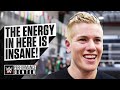 The energy in here is insane! | WWE Winter 2019 Tryouts