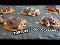 Tortues choco caramel turtles rocher chocolat caramel beurre sal la petite bette