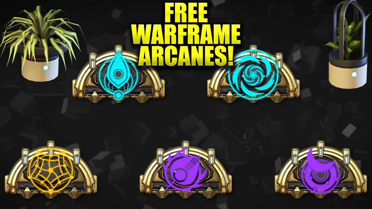 New Warframe Arcanes Free! This Weeks Twitch Drops! YouTube