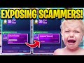 Exposing QUARANTINE SCAMMERS on Rocket League...