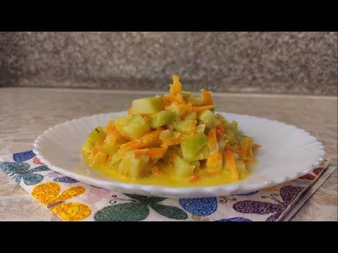 Кабачки ТУШЕНЫЕ  в сметане! ВКУСНО и полезно!