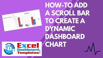 How-to Add a Scroll Bar to Create an Excel Dynamic Dashboard Chart