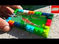 WORLD'S smallest LEGO FISH POND Aquarium! DIY Fishing