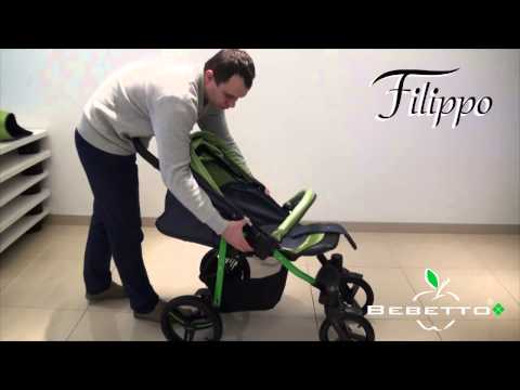 Прогулочная коляска Bebetto Filippo