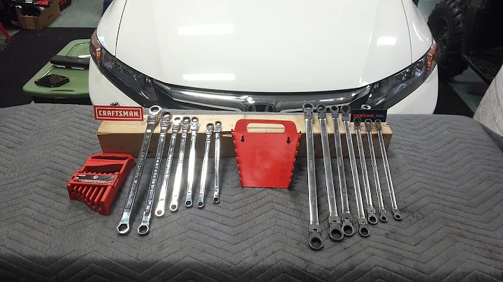new tekton line XL double box flex-head ratchet wrenches vs craftsman V-SERIES,watch before you buy!