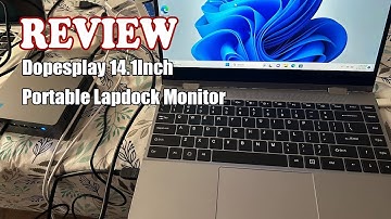 Dopesplay 14.1Inch Portable Lapdock Monitor - Review 2023