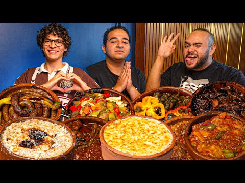 دور ال ١٦ طواجن اول مرة ياكل مخاصي مرقص و ادهم