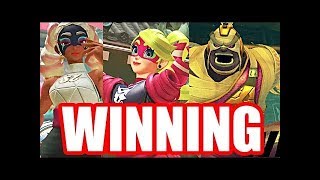 Arms - ALL CHARACTERS WINNING ANIMATIONS \& VICTORY POSES (So Far) Nintendo Switch
