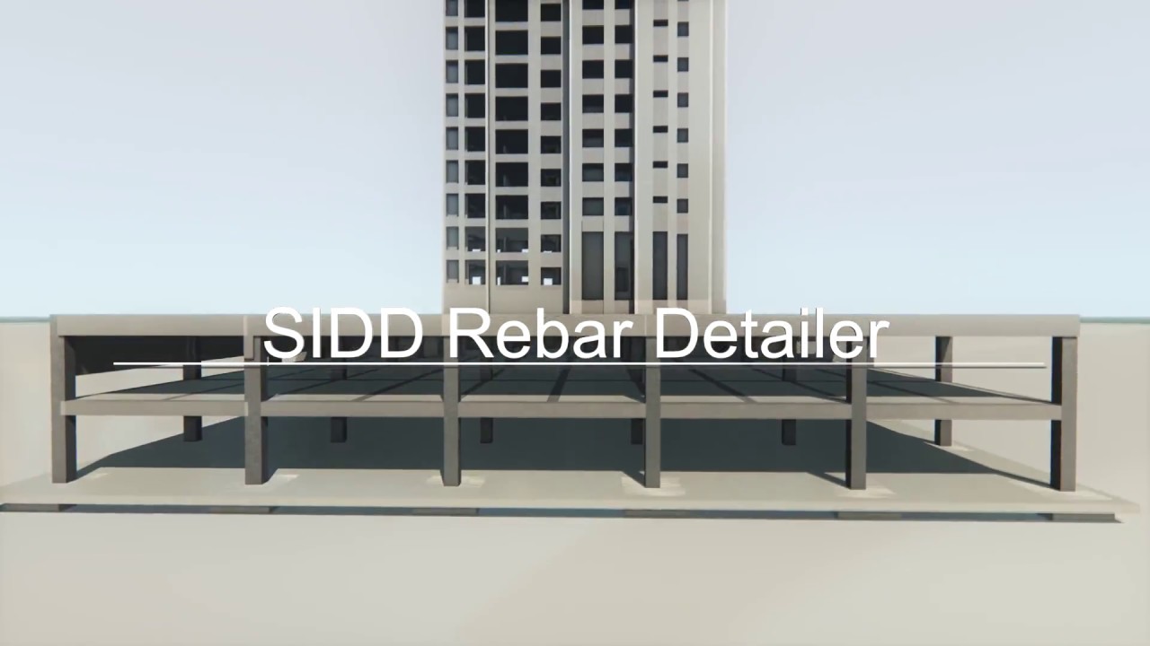 SIDD Rebar Detailer Tutorial Beam YouTube