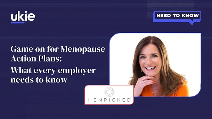 Game on for Menopause Action Plans: What Every Employer Needs to Know |Ukie Need to Know|
