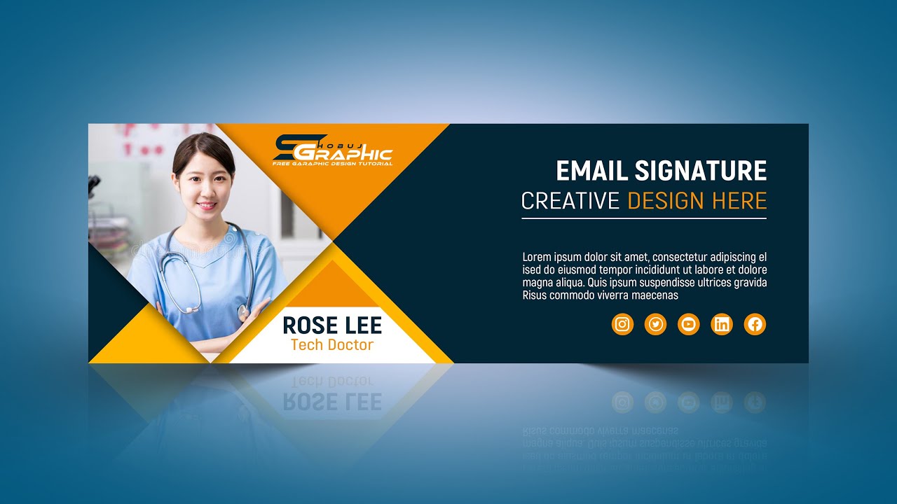 How To Design Professional Email Signature Tutorial YouTube
