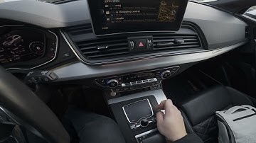 AUDI SQ5 II (2017-2020) – How to Use Stylus