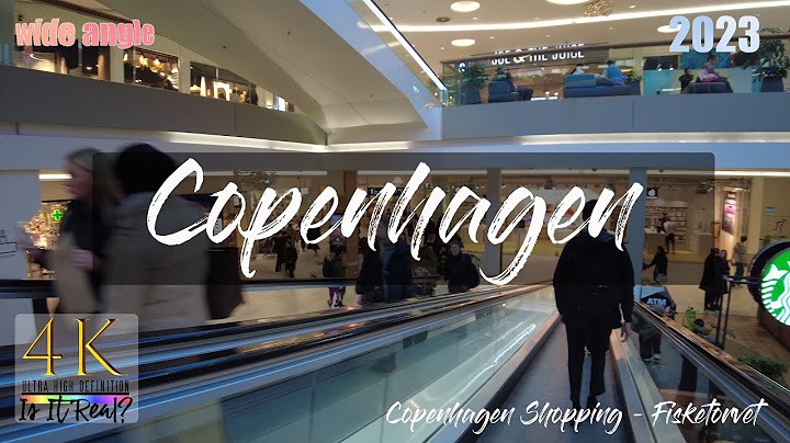 Copenhagen, Denmark | Fisketorvet | A Walk Inside The Beautiful Shopping Center | 4K | Winter | 2023