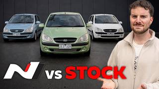I COMPARED MY TURBO "GETZ N" TO 2 STOCK GETZ'S