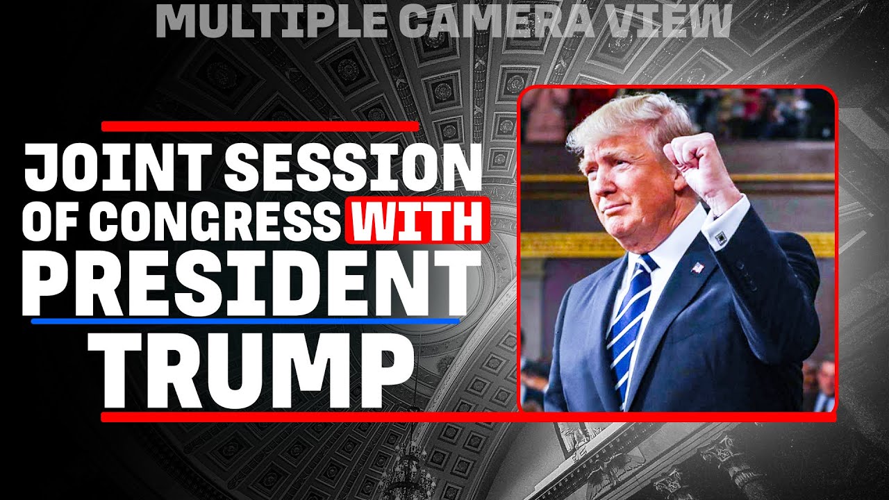 President Trump Addresses Joint Session of Congress | FULL EVENT | USA ...