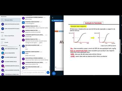 Aula 05 - Toxicologia: Avaliação da Toxicidade