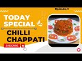 How to cook CHILLI CHAPPATI/SIMPLE &amp; EASY RECIPIE❤😋/GREAT BITES