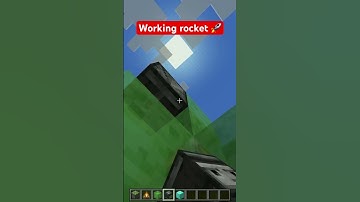 How to build a working rocket in Minecraft 1.21 #minecraft #art space #rocket #viral #blowthisup.