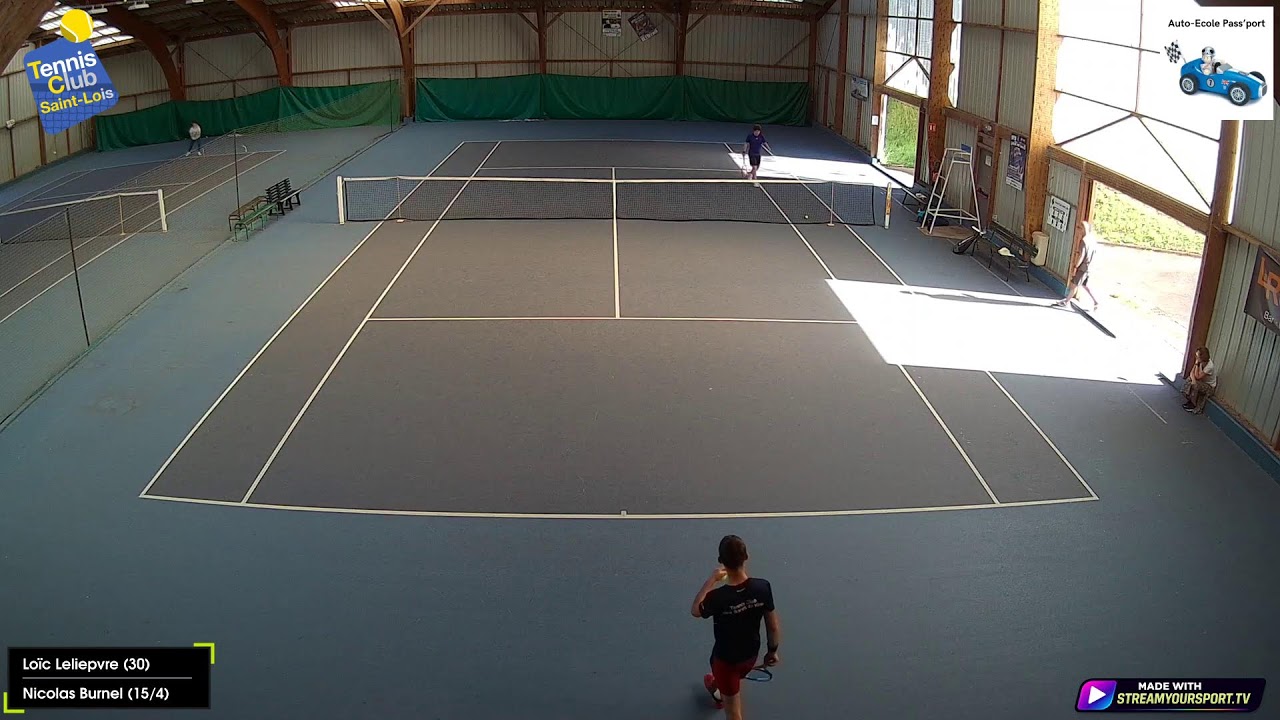 Court 3 : Loïc Leliepvre (30) 🆚 Nicolas Burnel (15/4)