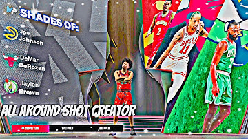 THIS RARE SHARPSHOOTING POINT FORWARD BUILD IS VERY UNDERRATED ON 2K24!!