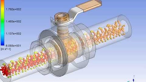 CFD Analysis of ball valve using ansys software