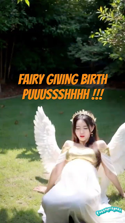 FAIRY GIVING BIRTH🧚‍♂️🤰PUUSSSH !! #ai #fairytales #pregnant #birth #youtubeshorts #viralvideo