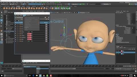 Blend Shapes in Maya 2017