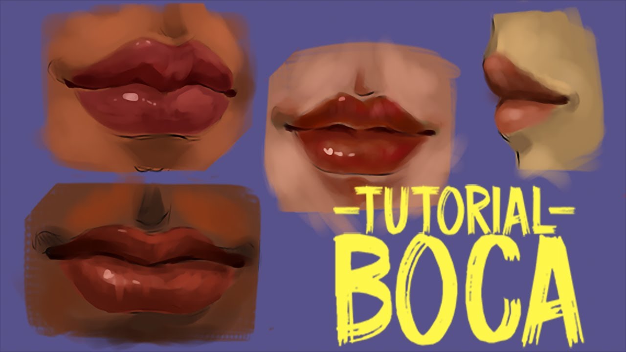 Tutorial: como desenhar uma boca realista? Veja o passo a passo!