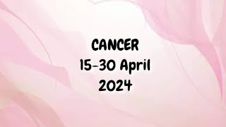 Ramalan CANCER 15-30/04/24"DIAM NAMUN BERINISIATIF, KARIR REJEKI BAGUS" | Aurelia Tarot screenshot 2