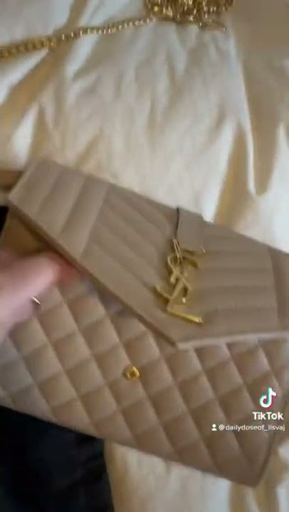 COSETTE YSL BAG Vs THE REAL BAG - san in-store side by side comparison 